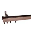 Gardinenstange Modern doppelt Kupfer
