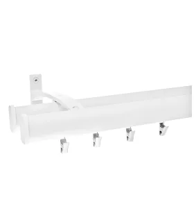 Garniža Classic jednoduchá biela