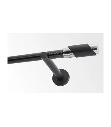 Jednoduchá 19mm biela leskla koncovka Paris