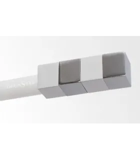Koncovka biela Kvadrat