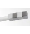Endstück weiß Kvadrat