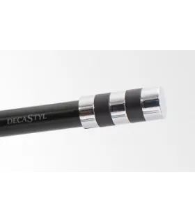 Koncovka  čierna Valec