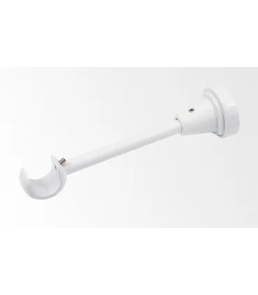 Držiak jednoduchý U biely 