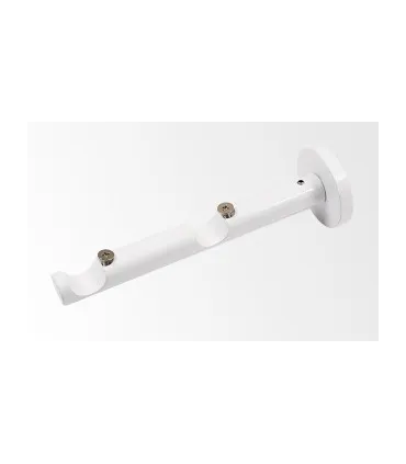 Držiak dvojitý simple biely 