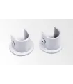 Doppelhalter weiß 2 Stück
