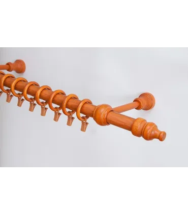 Garniža drevená Ø28mm čerešňa