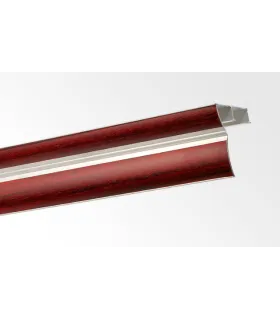 Garniža dvojitá mahagón