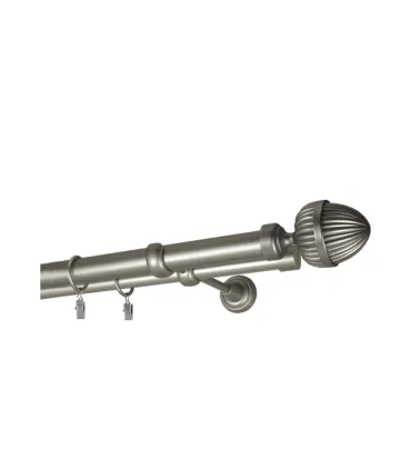 Satin nickel Ø 25/19 mm - Odeon