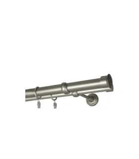 Satin nickel Ø 25/19 mm - Duo