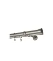 Metall-Gardinenstange Satin-Nickel Ø 25/19 mm - Duo