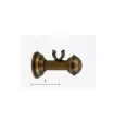Classic einfacher, glatter Halter, Durchmesser 20mm