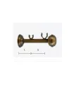 Classic Doppelhalter glatt diam.30/20mm