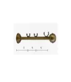 Classic dreifacher Halter glatt diam.30/20/20mm