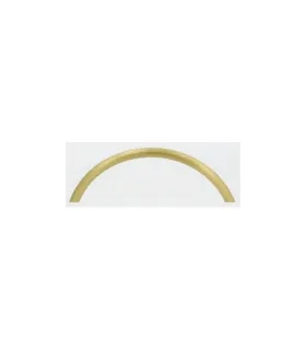 Art Deco tyč ryhovana ohnutá 30x1.0 mm
