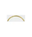 Art Deco Stange geriffelt gebogen 30x1,0 mm