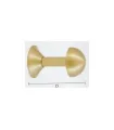Art Deco Rosette Halbrund