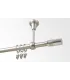Satin nickel Ø 19 mm - Cylinder