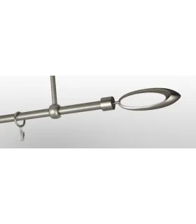 Satin nickel Ø 19 mm - Venezia