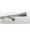 Metall-Gardinenstange Satin-Nickel Ø 19 mm - Sevilla