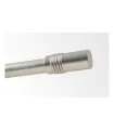 Koncovka Cylinder satin nickel  Ø19 mm kus
