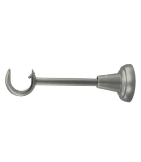 Držiak jednoduchy satin nickel  Ø19 mm kus