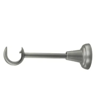 Držiak jednoduchy satin nickel  Ø19 mm kus