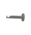Schraubhalter simple Ø19 mm, Satin-Nickel, Der Preis gilt für ein Stück
