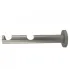 Držiak simple dvojity satin nickel  Ø19 mm kus
