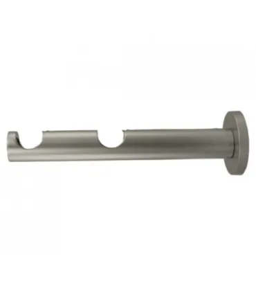 Držiak simple dvojity satin nickel  Ø19 mm kus