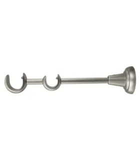 Držiak dvojity satin nickel Ø25/19 mm kus