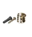 Innenhalterung Satin-Nickel Ø25 mm 2 Stück