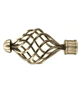 Koncovka Navona antik  Ø25 mm kus