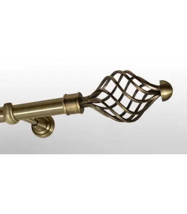 Antik Ø 25 mm - koncovka Navona tyč hladká