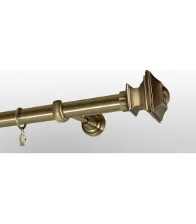 Antik Ø 25 mm - koncovka Verdi tyč hladká