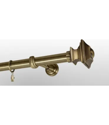 Antik Ø 25 mm - koncovka Verdi tyč hladká