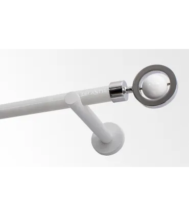 Jednoducha biela leskla  Ø19 mm- Sfera