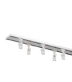 Decken-Aluminium-Doppelset MD weiß
