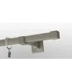 Quadro einläufige Satin-Nickel Zaslepka