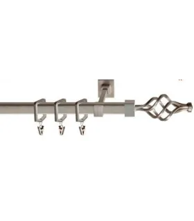 Quadro jednoduchá satin nickel Azur