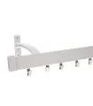 einläufige Gardinenstange Modern inox