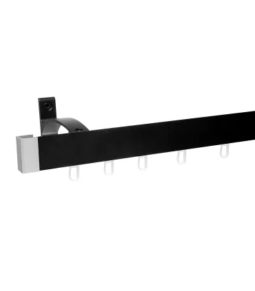 Garniža Modern jednoduchá čierna