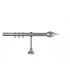 Satin nickel Ø 19 mm - Twisto