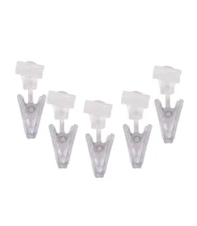 Štipec plastový s bežcom 10ks