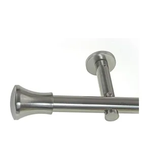 Efekt-nerezová oceľ Ø 19 mm - Koloseo hladke simple