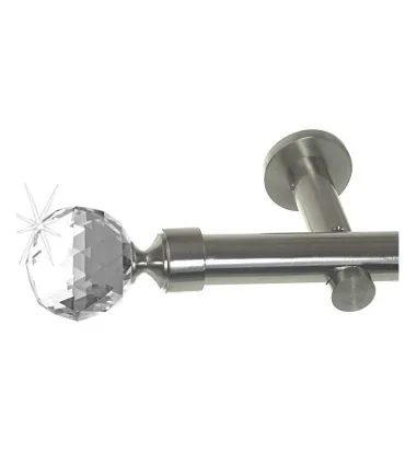 Efekt-nerezová oceľ Ø 19 mm - Crystal gula simple