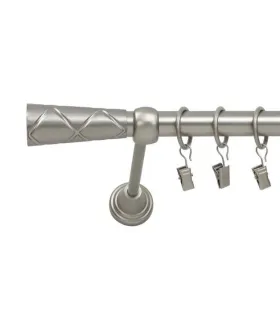 Satin nickel  Ø 19 mm - Trapezium