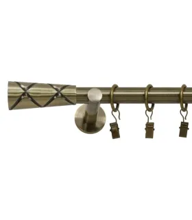 Antik Ø 19 mm - Trapezium Držiak jednoduchý simple