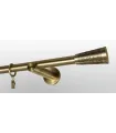 Metall-Gardinenstange Antik Ø 19mm- Sevilla, einfacher Halter
