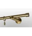 Metall-Gardinenstange Antik Ø 19mm – Pullo Halter einläufig simple