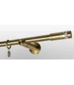 Metall-Gardinenstange Antik Ø 19mm - Cylinder crystal, einfacher Halter